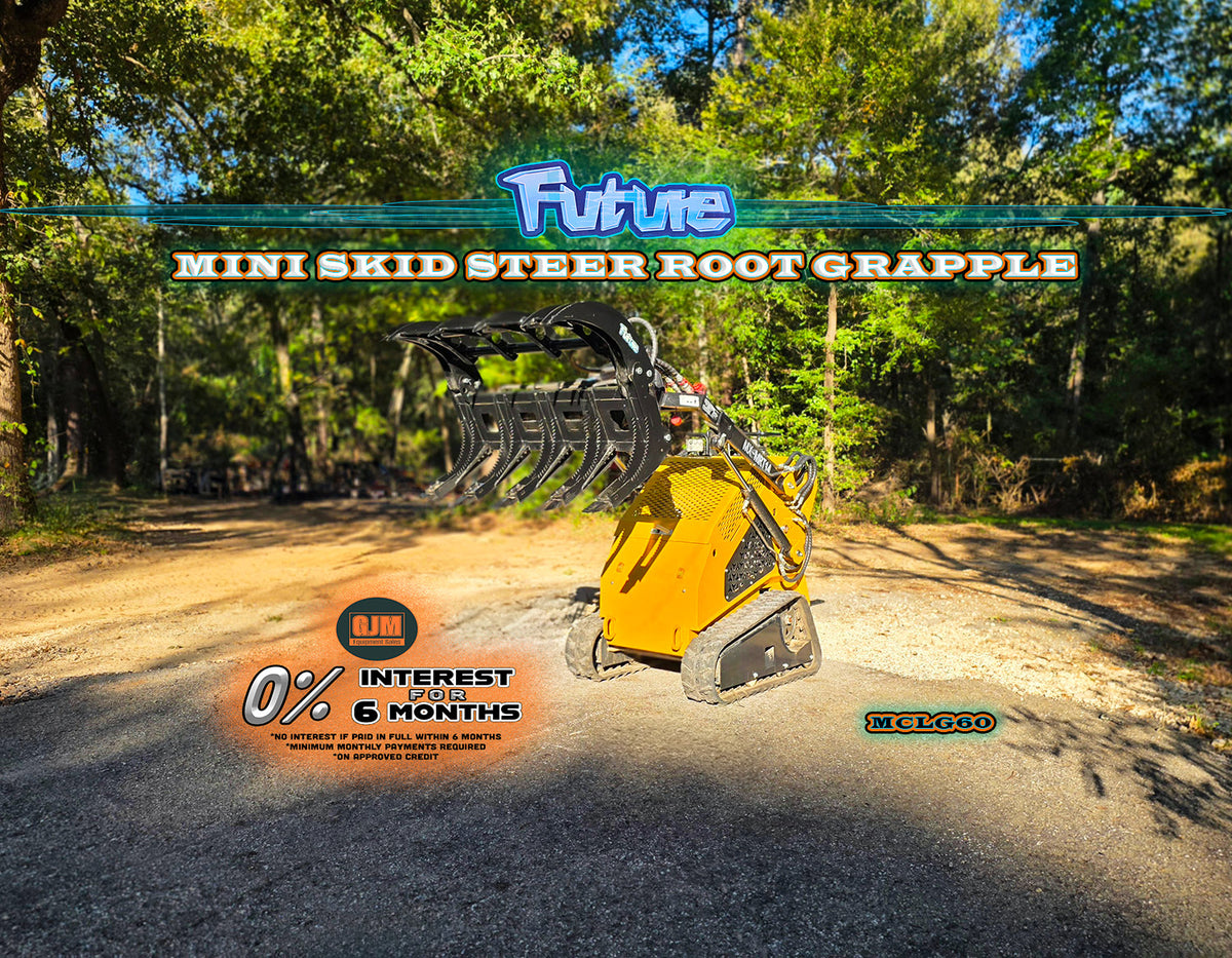 Future MCLG60 44" Mini Skid Steer Root Grapple