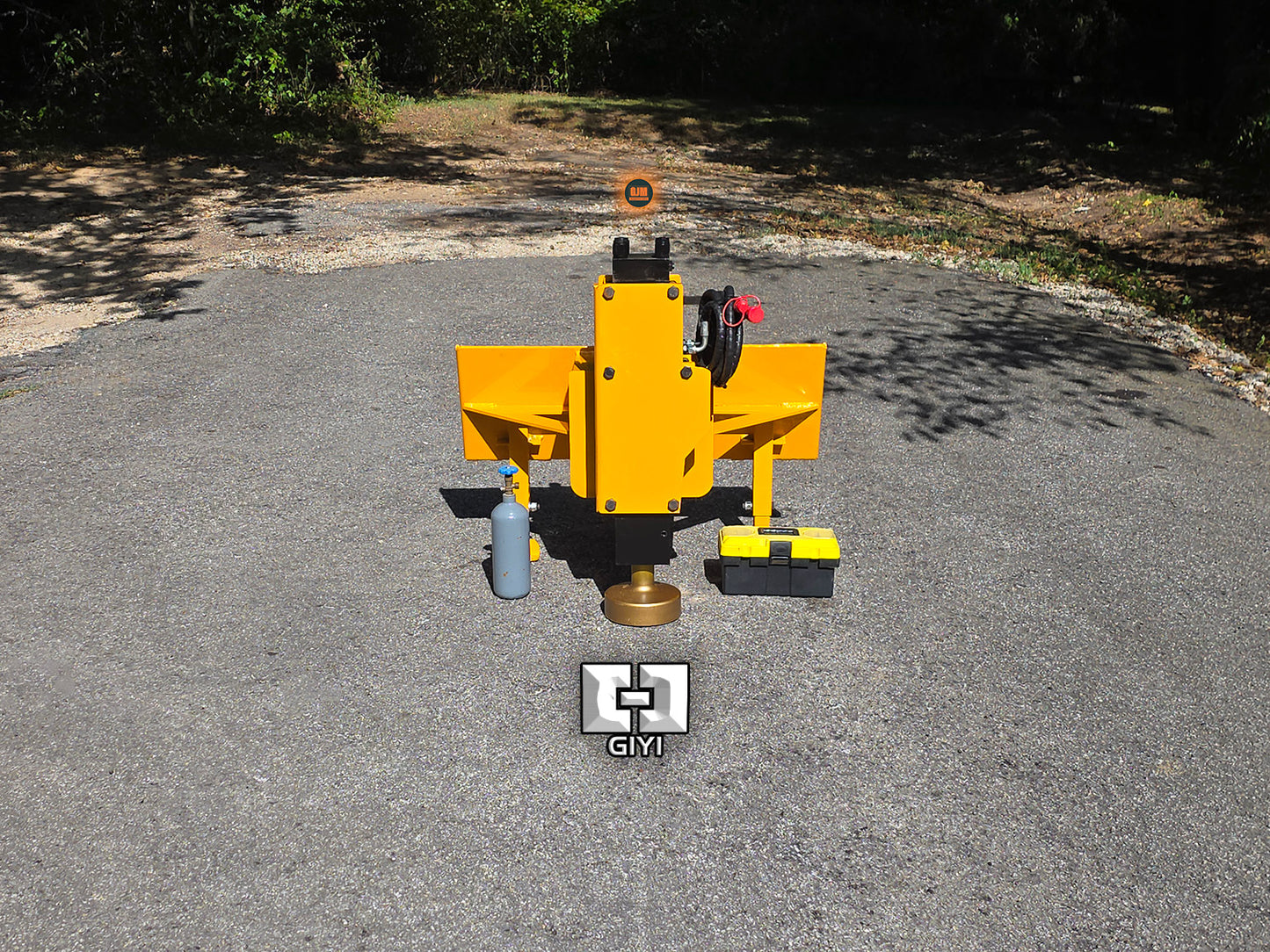 GIYI GY-AD680 Skid Steer Post Driver