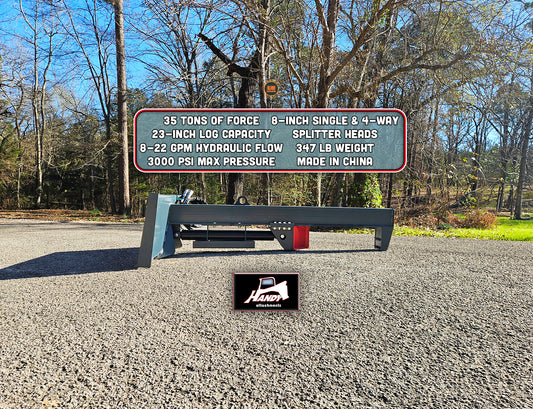 Handy Attachments HLS35 35 Ton Skid Steer Log Splitter