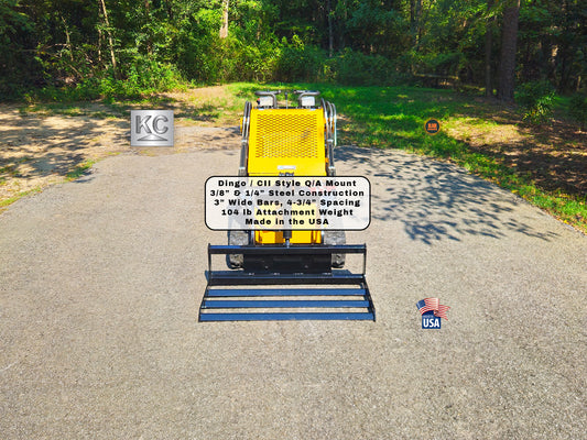 KC MSS-LP 45" Mini Skid Steer Land Leveler