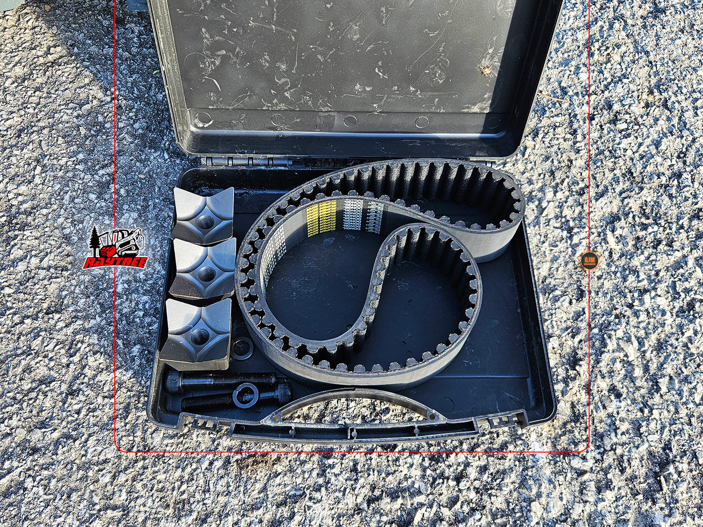 Raytree REDM32 32" 3-8 Ton Excavator Drum Mulcher