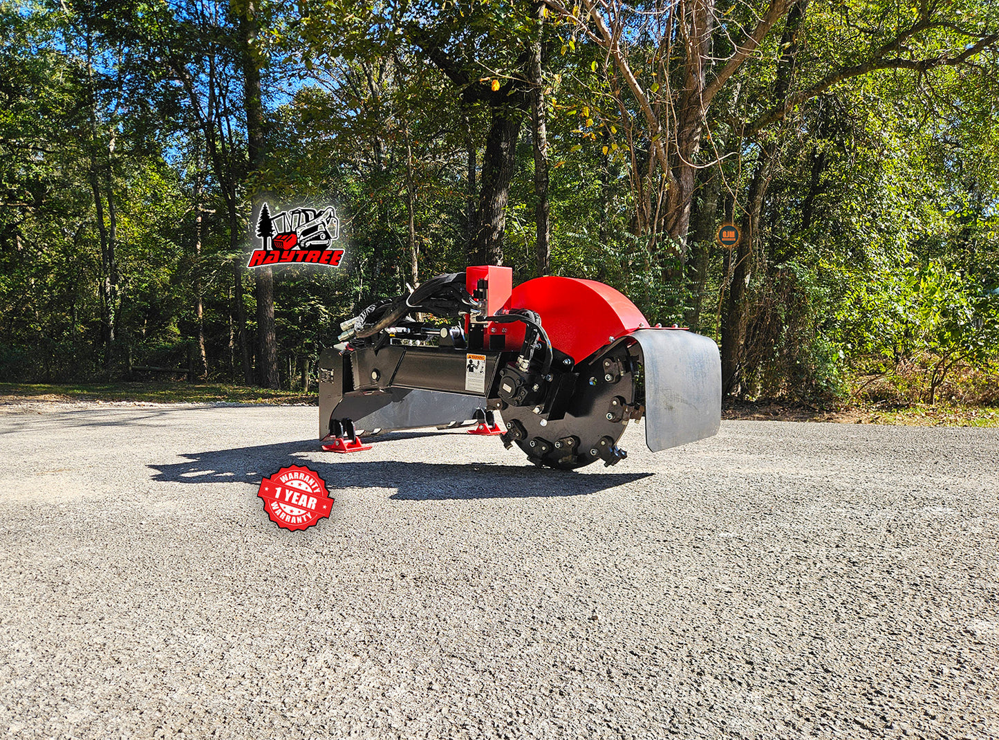 Raytree RMSG29 Skid Steer Articulating Stump Grinder