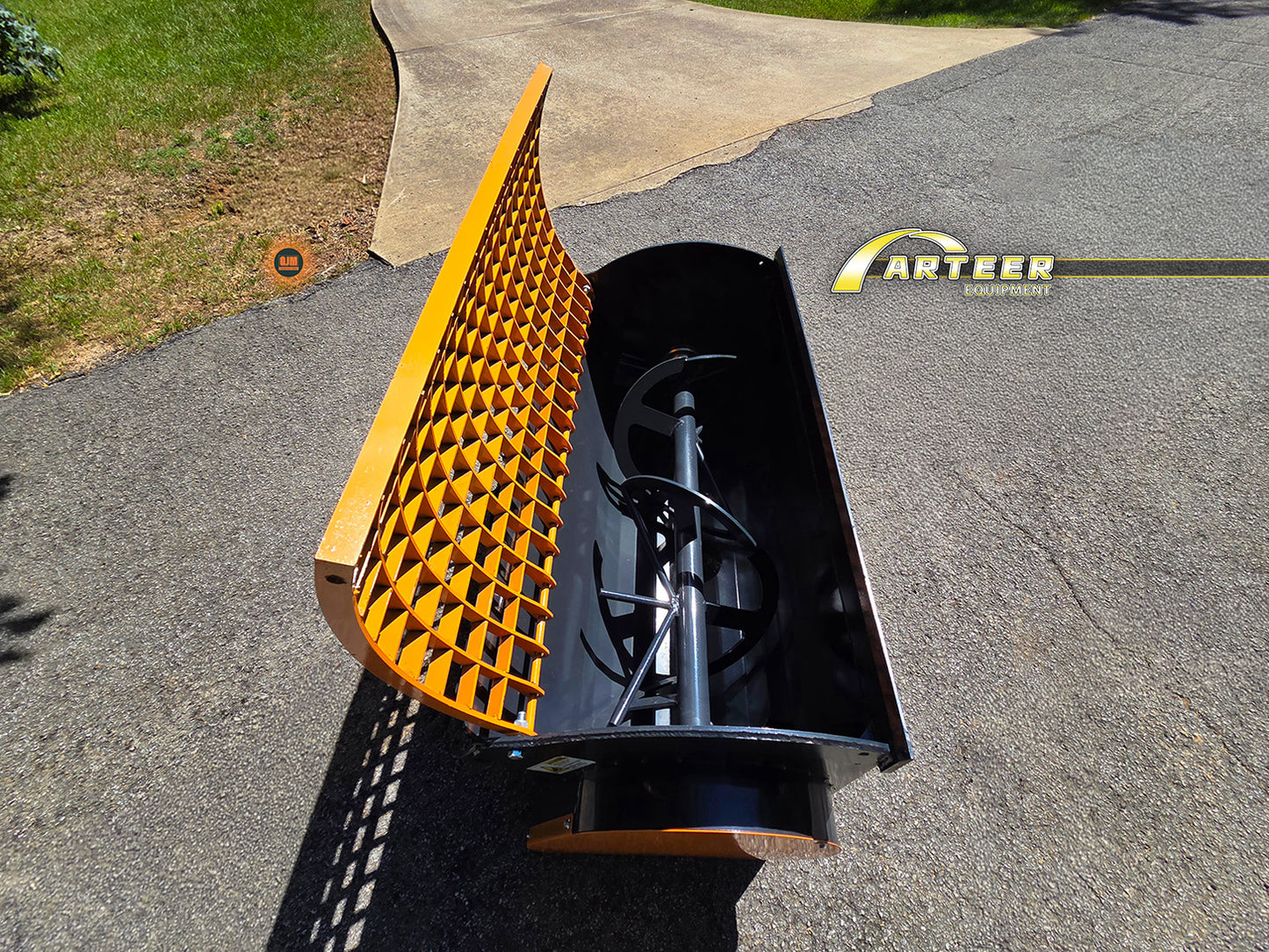 Arteer CM-300V Skid Steer 1/2 YD Concrete Mixer