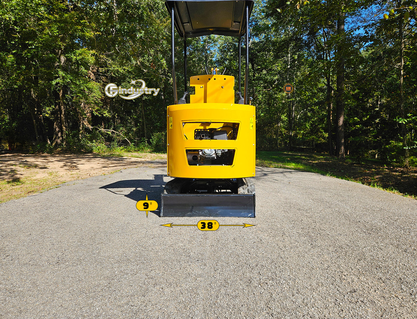 CFG H15R Mini Excavator w/Hydraulic Thumb