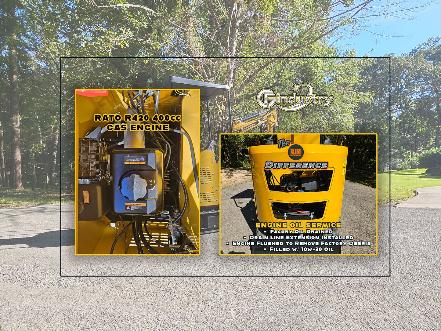 CFG H15R Mini Excavator w/Hydraulic Thumb