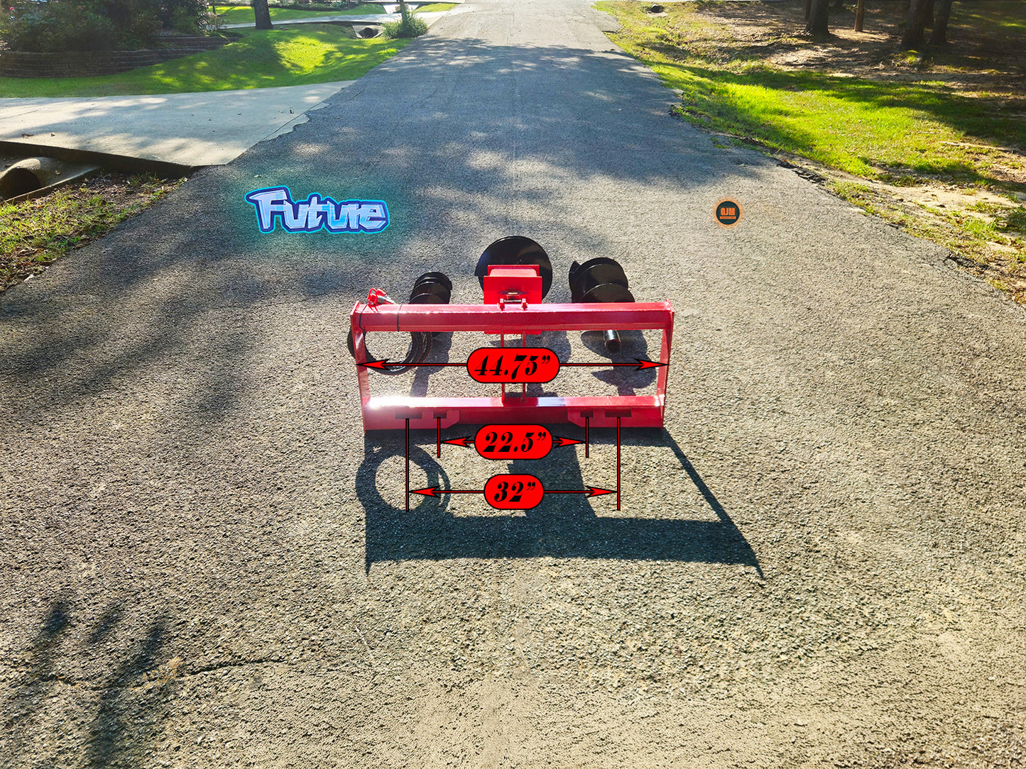 Future 3pc Skid Steer Auger Set