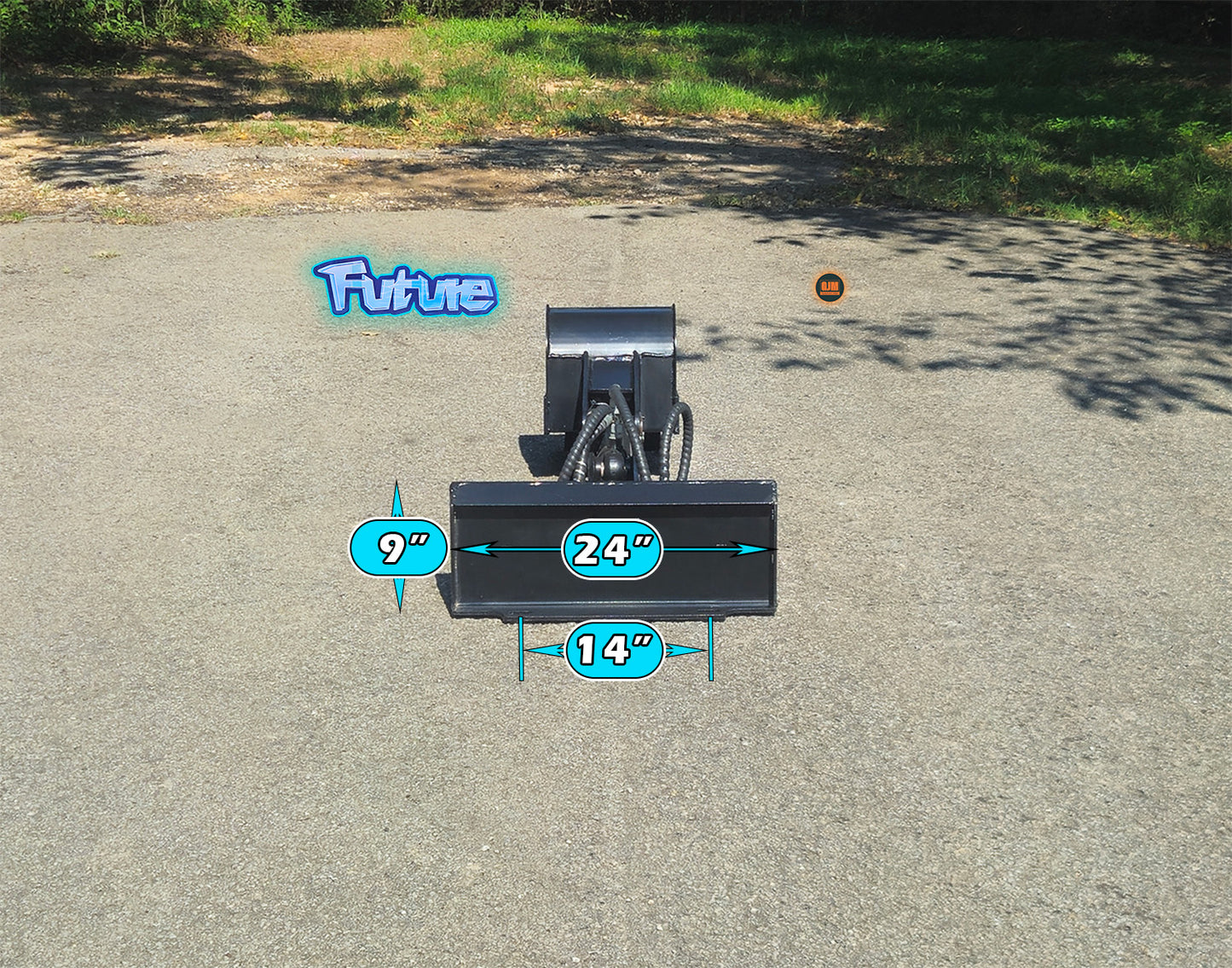 Future FT-ZWB Hydraulic Backhoe Arm for Mini Skid Steers