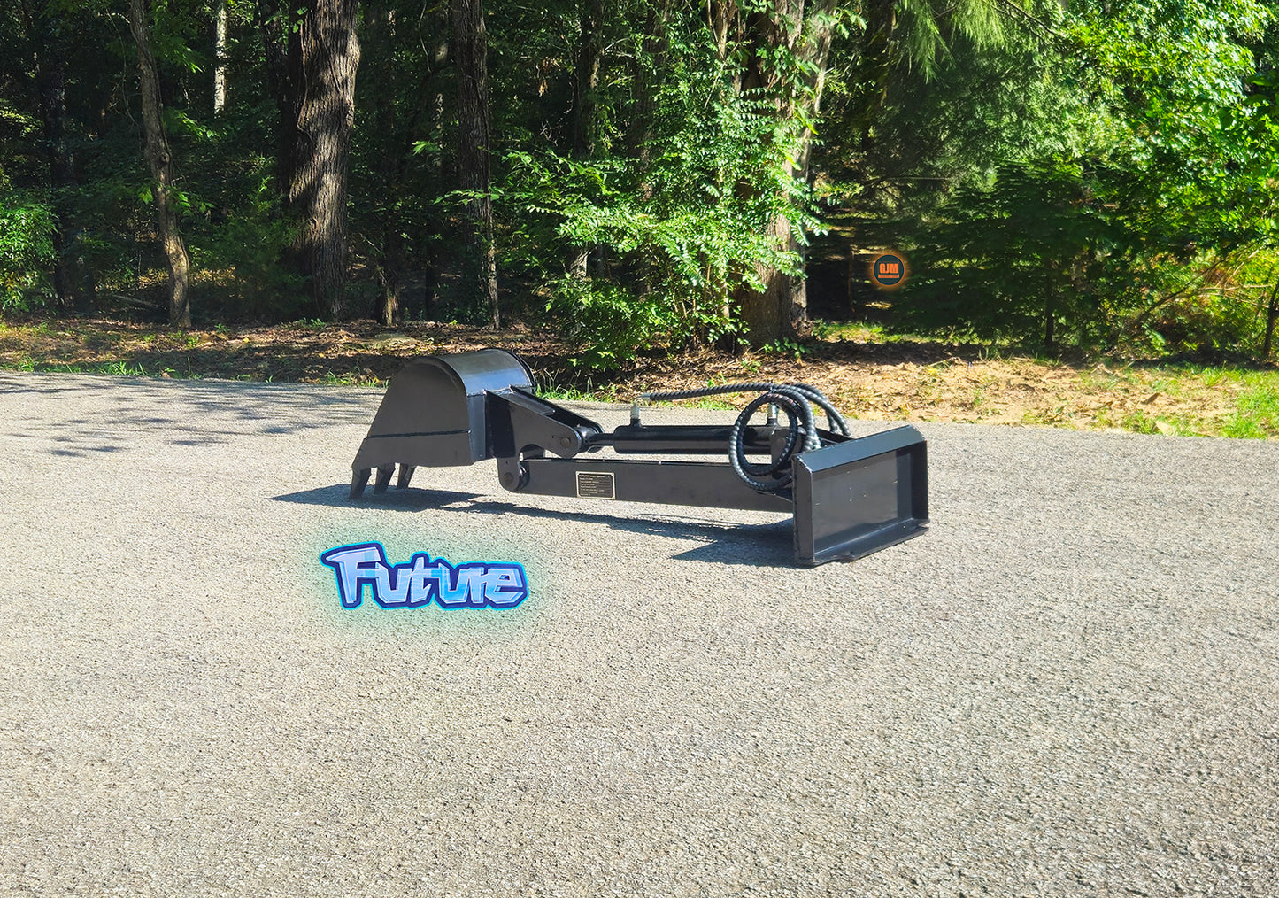 Future FT-ZWB Hydraulic Backhoe Arm for Mini Skid Steers