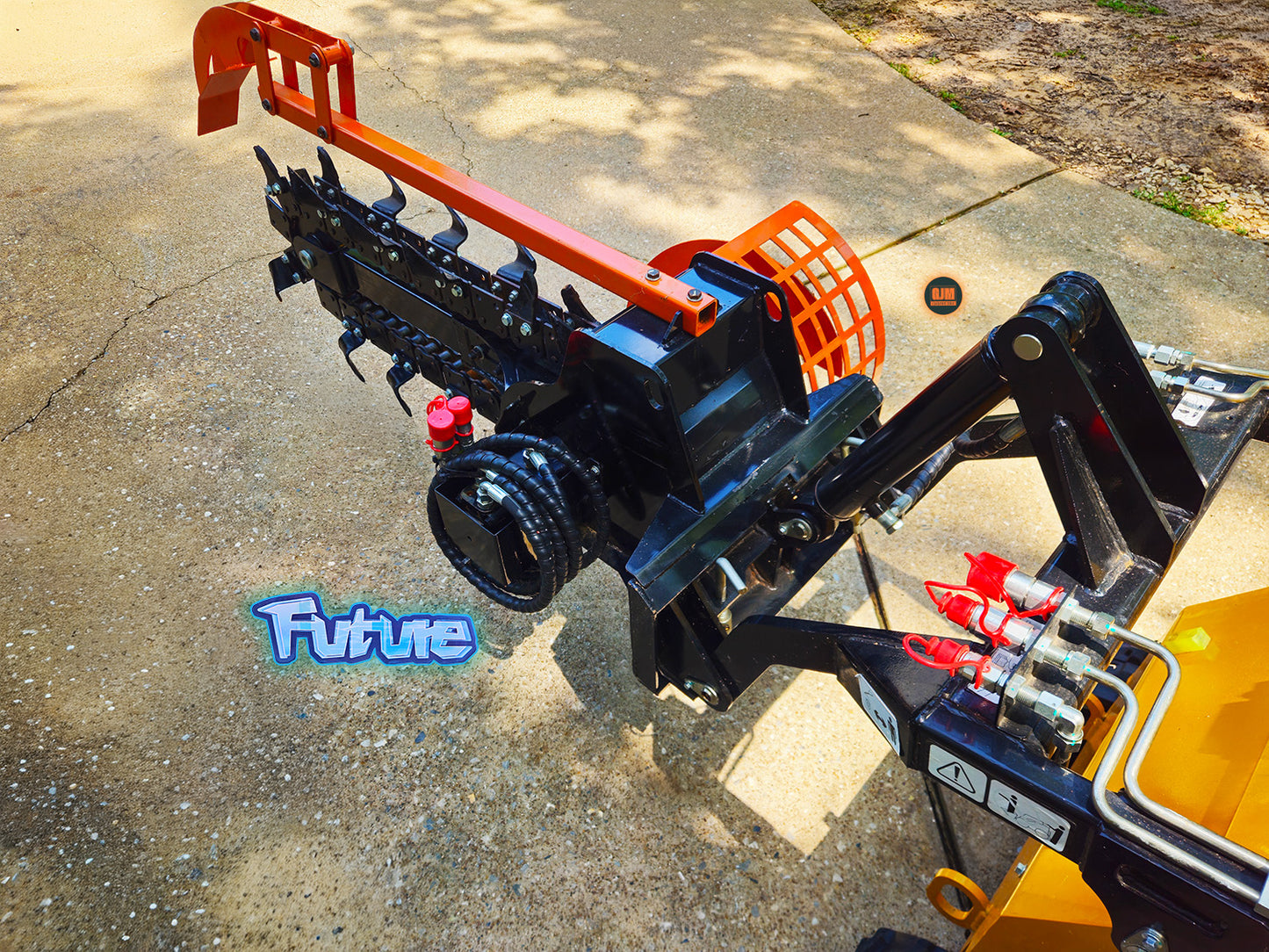 Future FT-X39F Mini Skid Steer Trencher