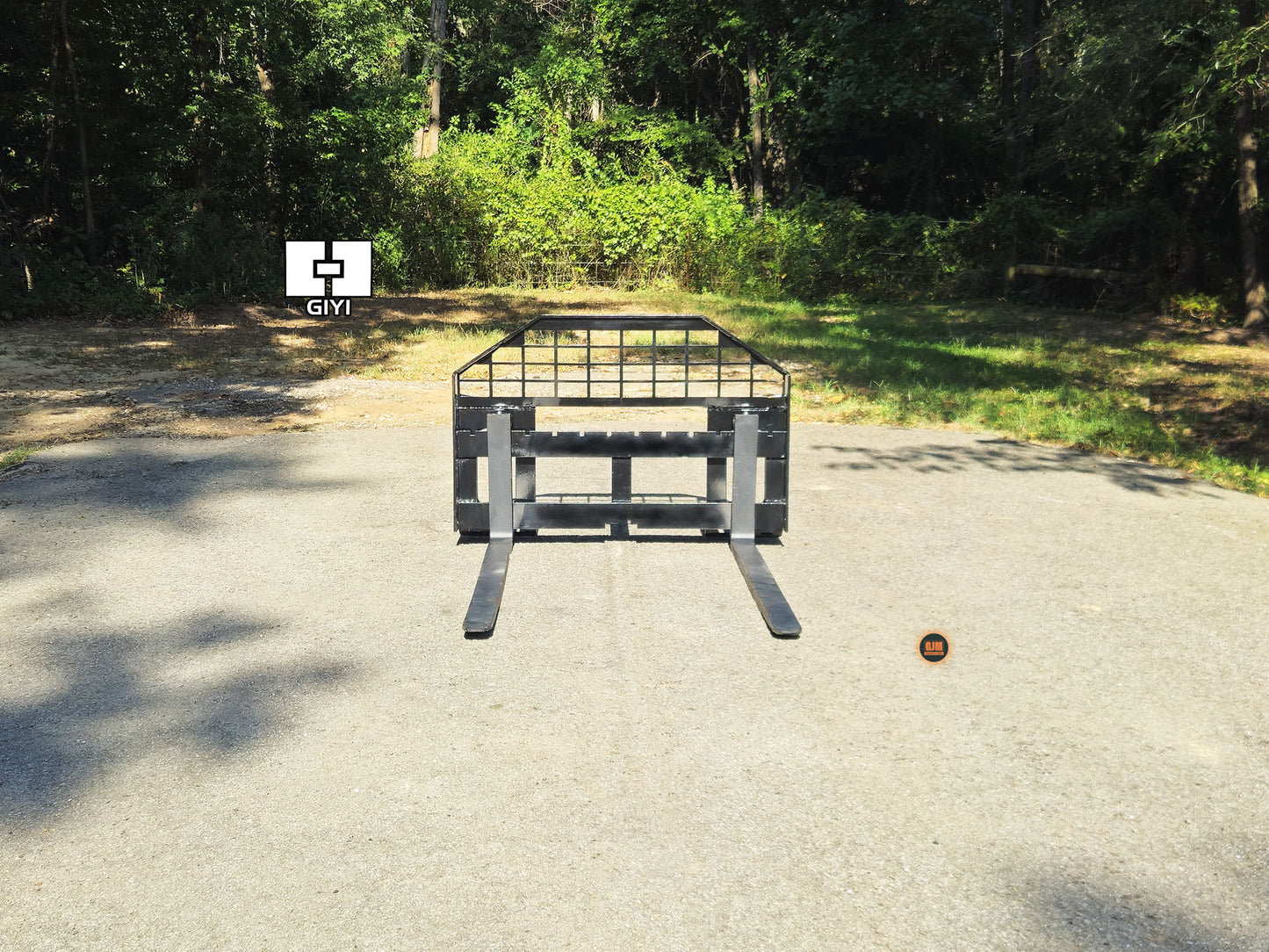 GIYI GY-DHC 59" 2000lb Capacity Skid Steer Pallet Forks