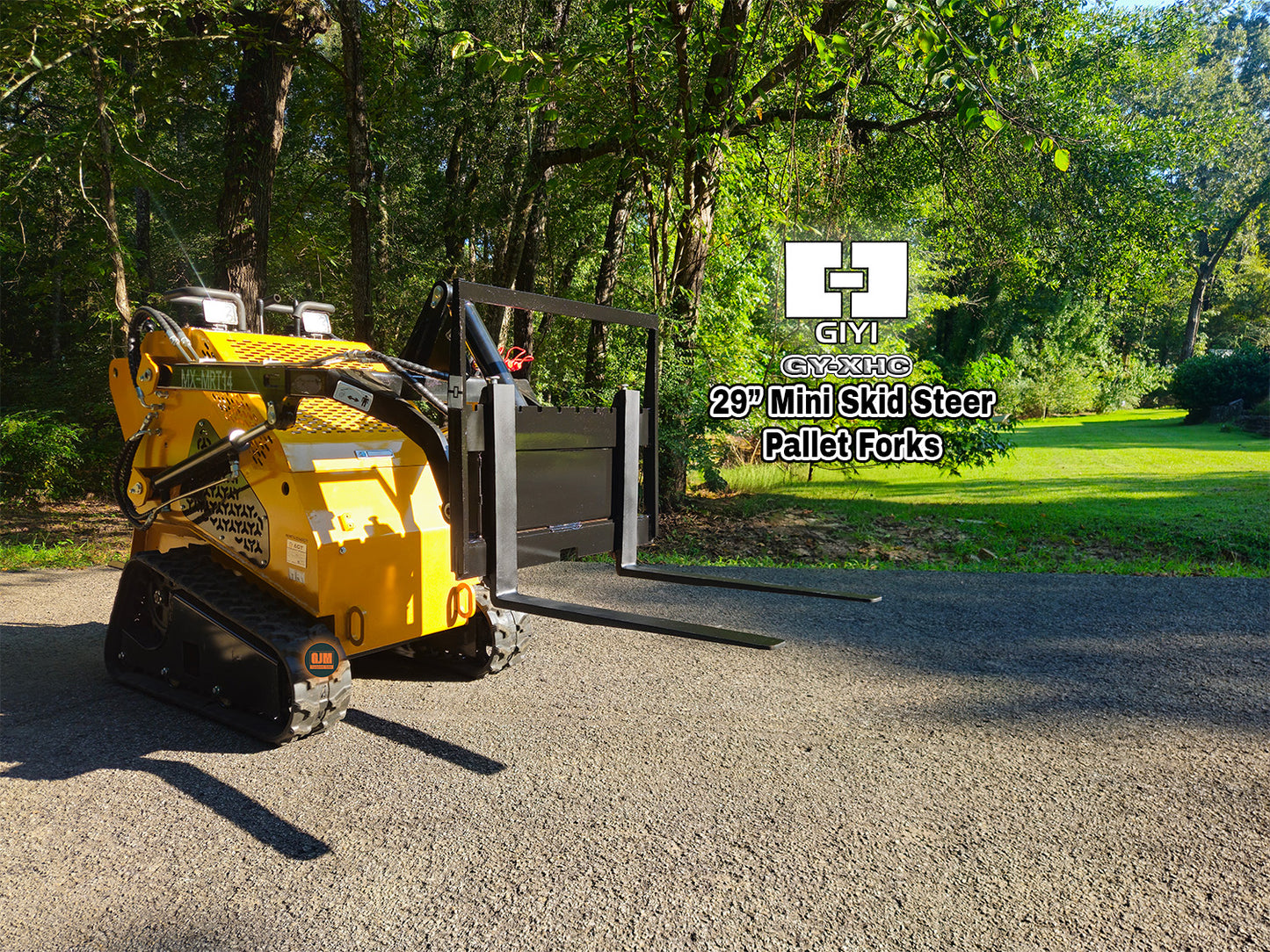 GIYI GY-XHC 29" Mini Skid Steer Pallet Forks