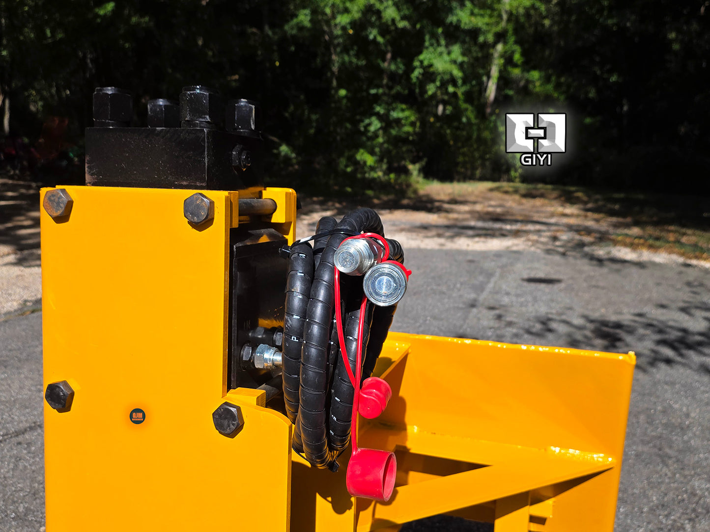 GIYI GY-AD680 Skid Steer Post Driver