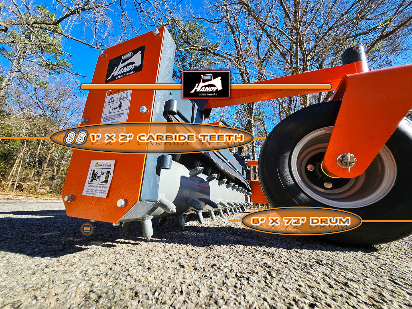 Handy HSNC78 78" Skid Steer Soil Conditioner