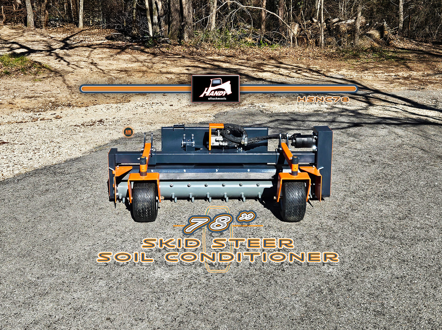 Handy HSNC78 78" Skid Steer Soil Conditioner