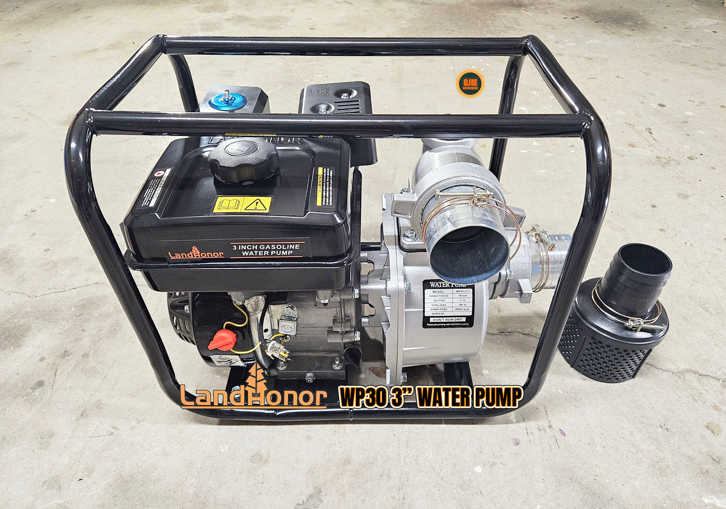 LandHonor LHR-TWP80 3" Water Pump