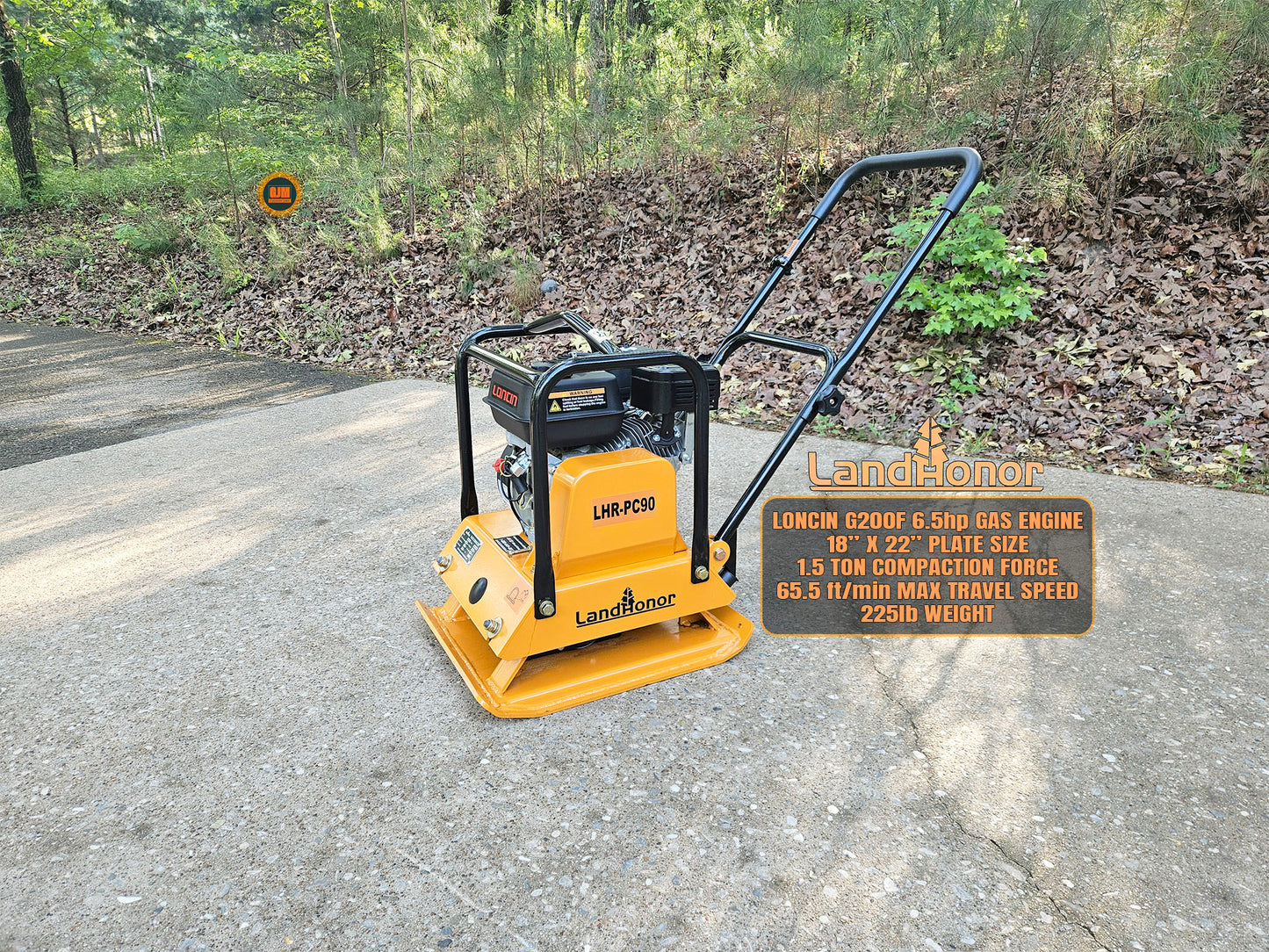 LandHonor LHR-PC90 Vibratory Plate Compactor