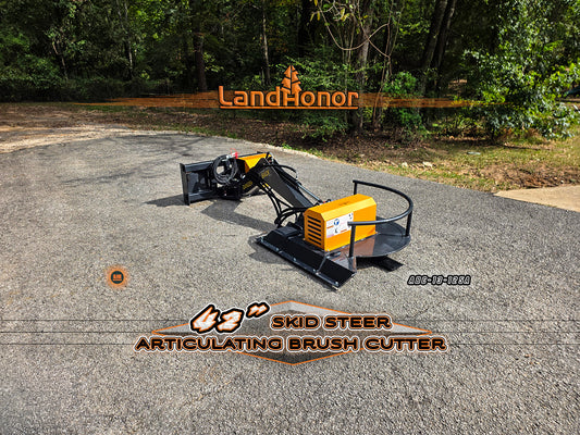 LandHonor ABC-13-125A 42" Skid Steer Articulating Brush Cutter