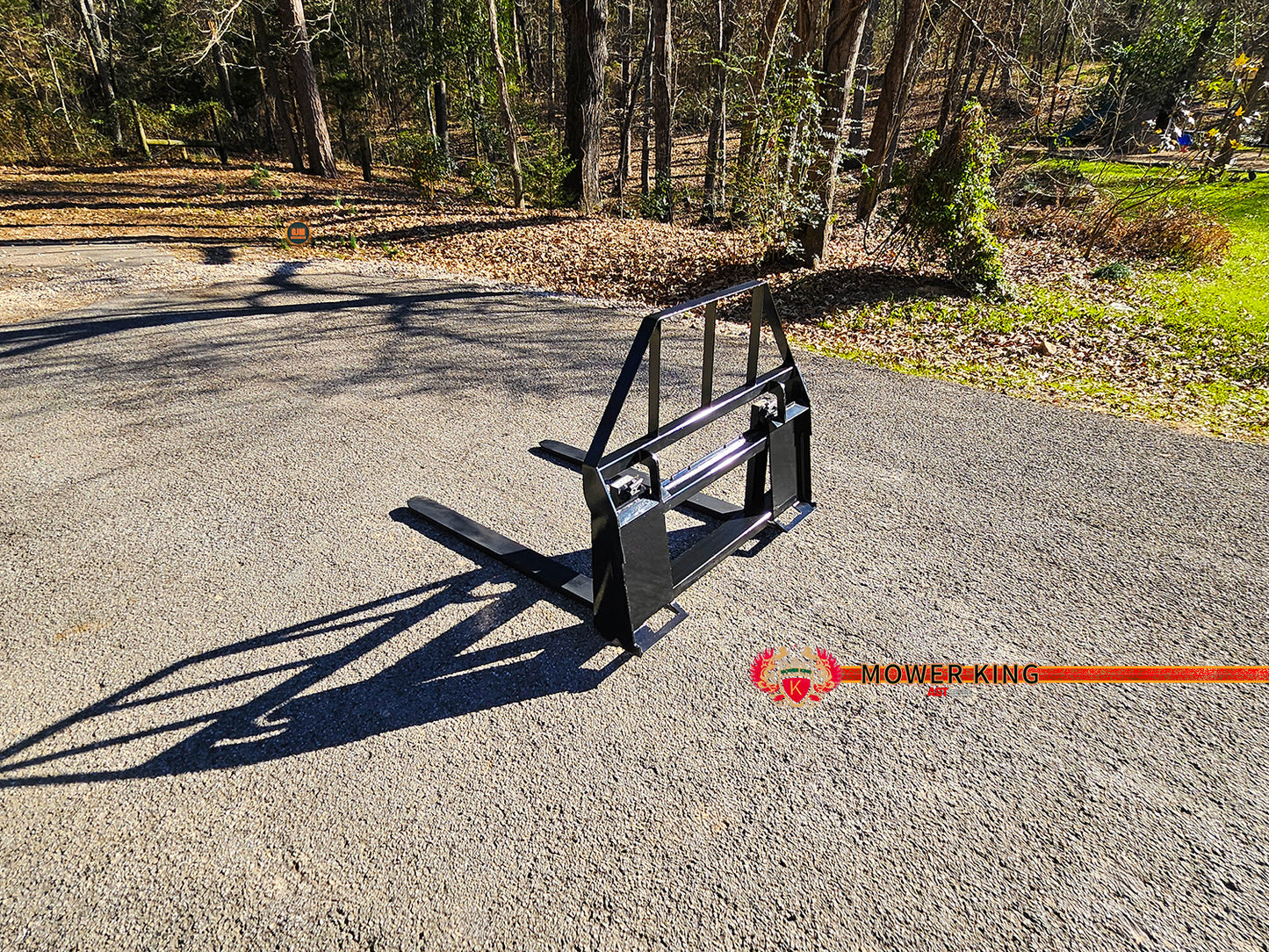 Mower King/AGT SA Adjustable 48" 4000 lb Capacity Skid Steer Pallet Forks