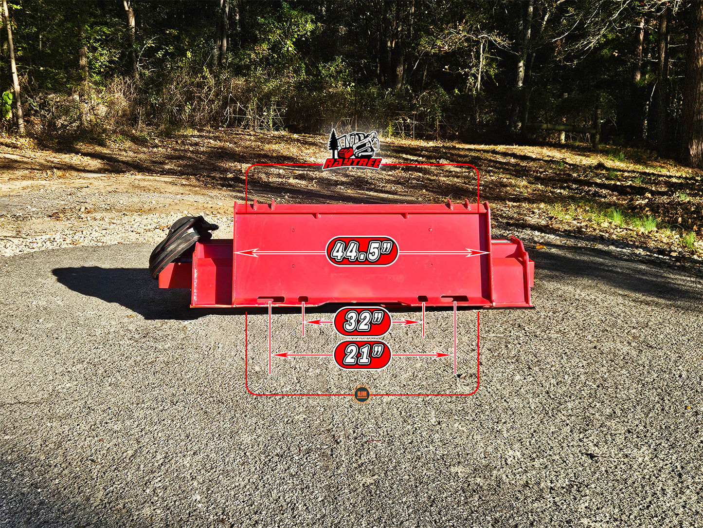 Raytree RMLL60 Skid Steer Power Rake Land Level