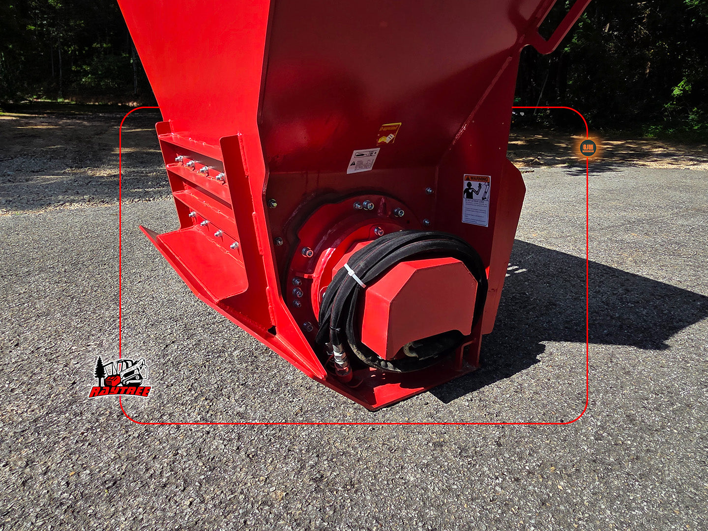 Raytree RMBC72 72" Skid Steer Block Crusher