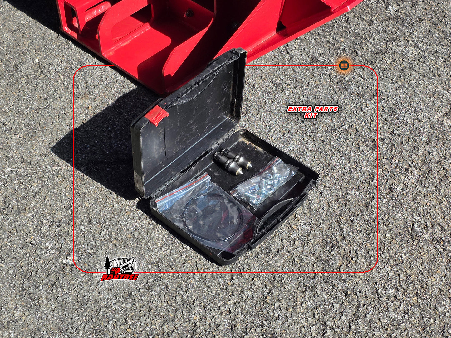 Raytree RMBC72 72" Skid Steer Block Crusher
