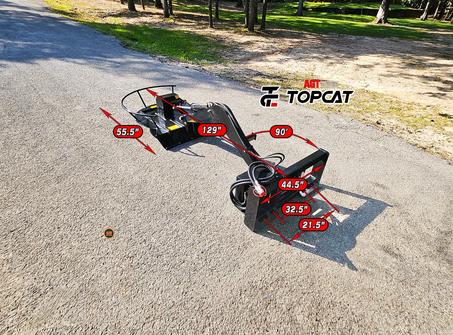 AGT Topcat BDRC 48 Articulating Brush Cutter