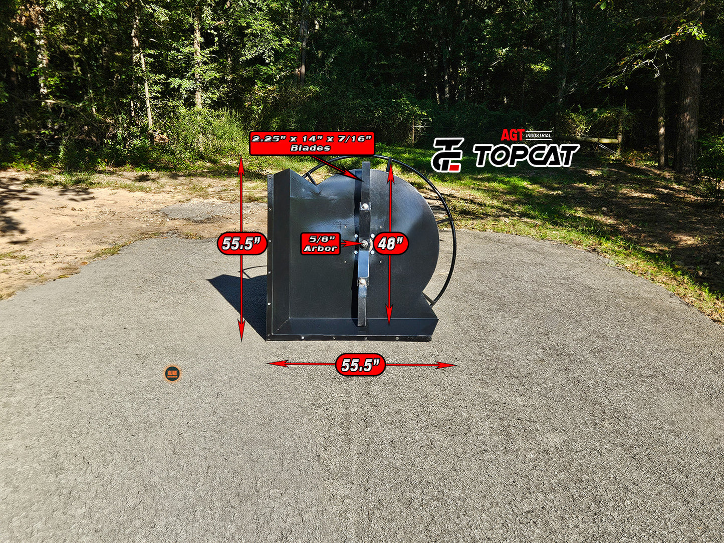 AGT Topcat BDRC 48 Articulating Brush Cutter