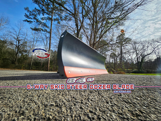 WIG XN-TT01-84 Skid Steer 84" 6-Way Dozer Blade