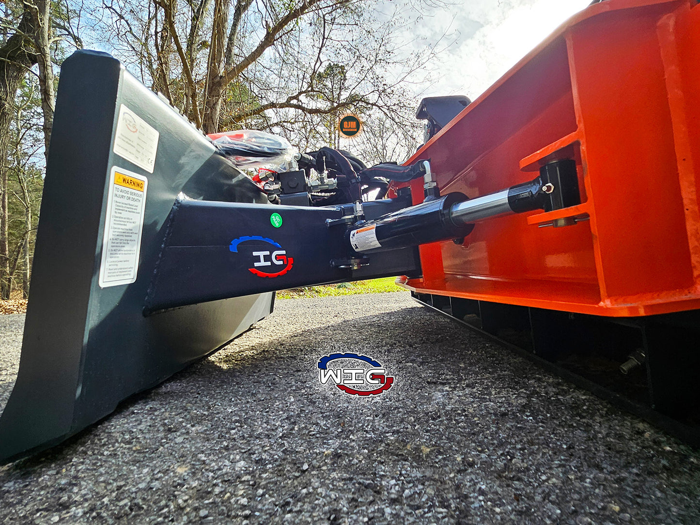 WIG XN-TT01-84 Skid Steer 84" 6-Way Dozer Blade