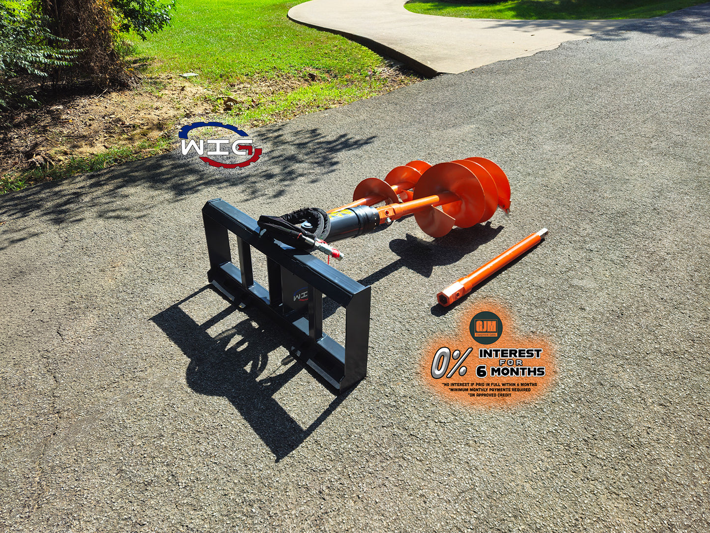 WIG XN-LXZ01-18 Skid Steer Auger Set