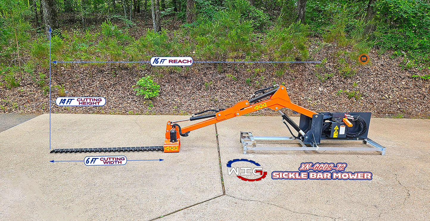 WIG XN-GG02-72 72" Sickle Bar Mower
