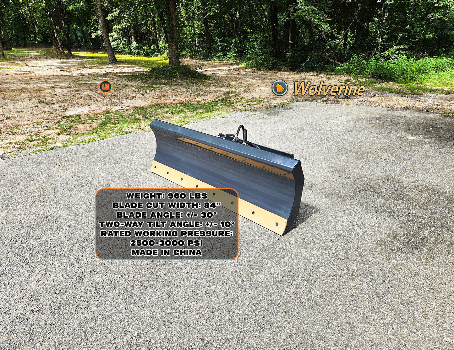 Wolverine SWDB-11-84W 6-Way Dozer Blade