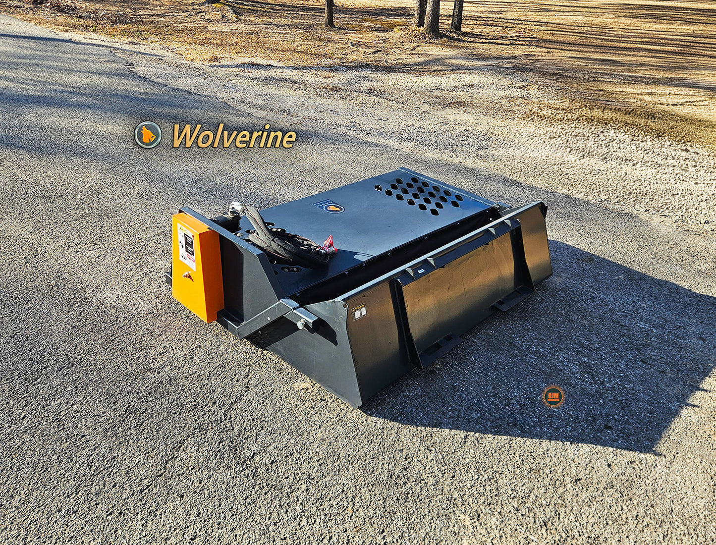 Wolverine RCR-12-84W 72" Skid Steer Rock Rake