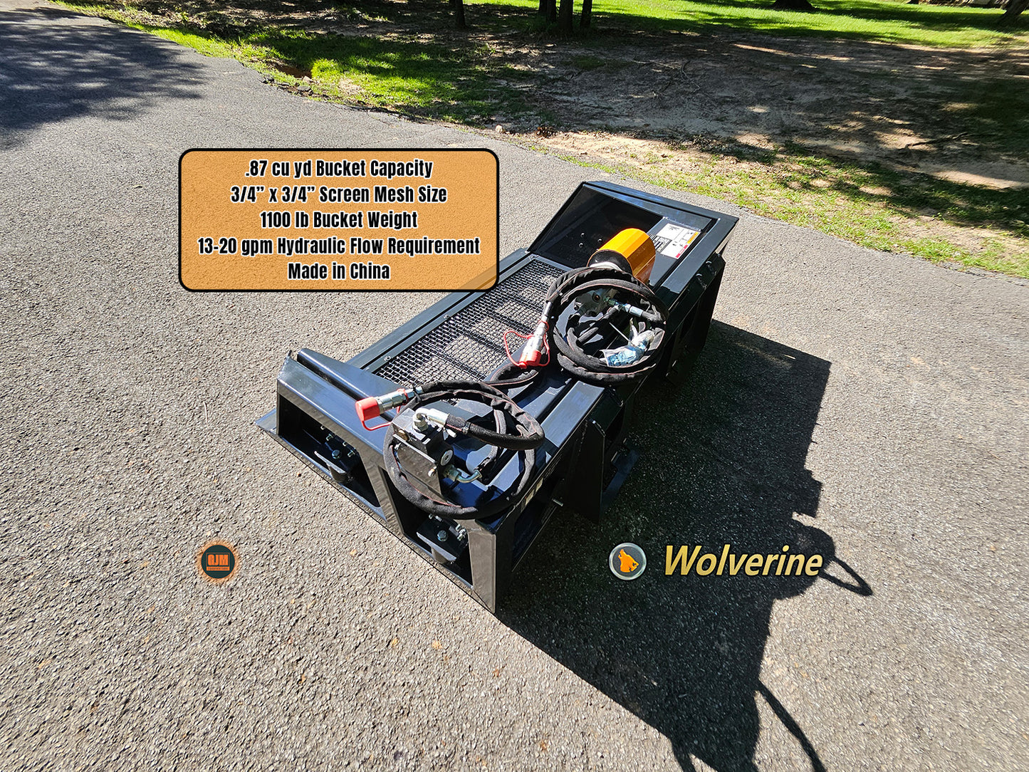 Wolverine SB-12-32W Vibratory Screening Bucket