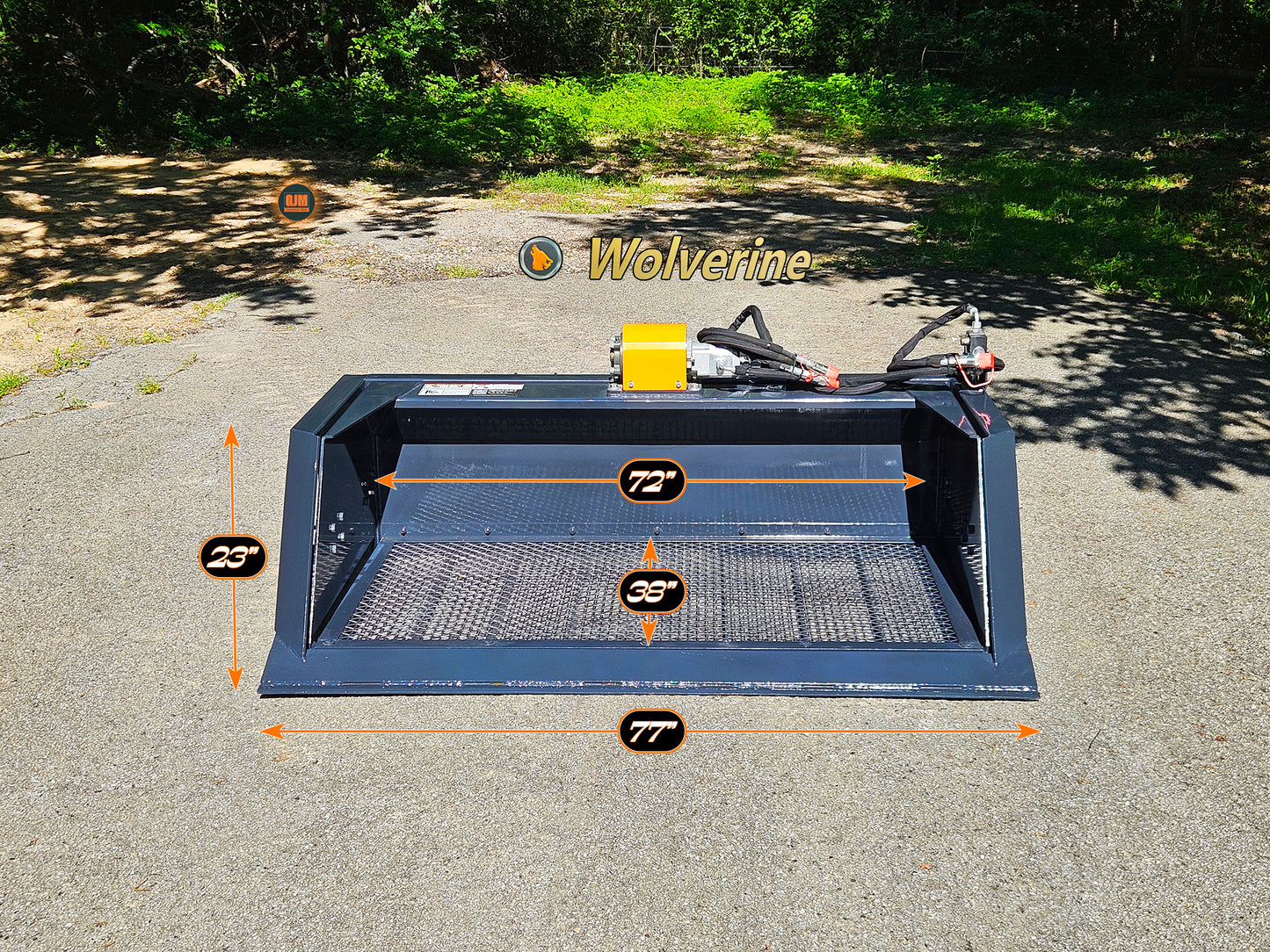 Wolverine SB-12-32W Vibratory Screening Bucket