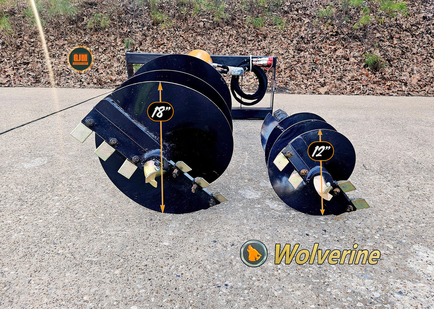 Wolverine Skid Steer Hydraulic Auger Set