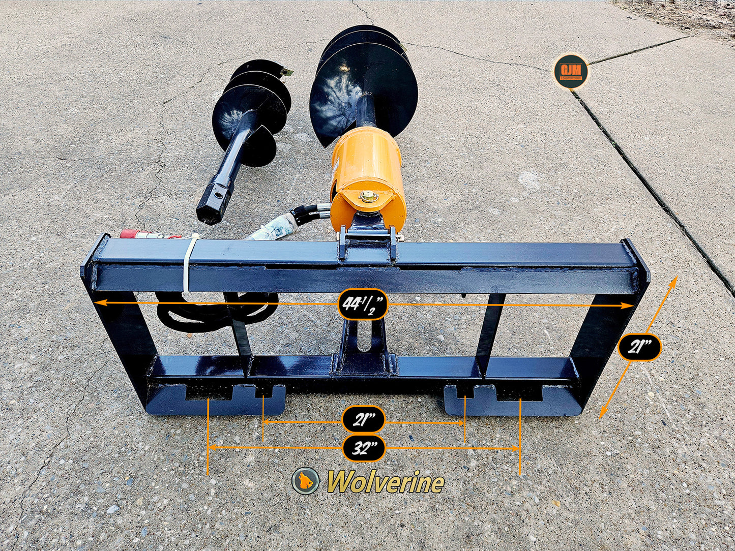 Wolverine Skid Steer Hydraulic Auger Set