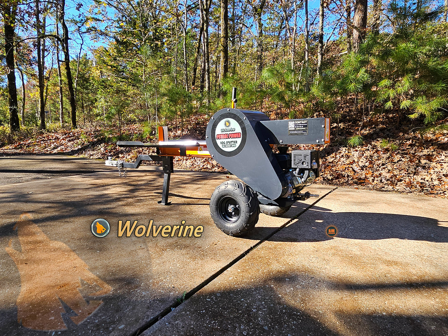 Wolverine 35 Ton 7hp Kinetic Log Splitter