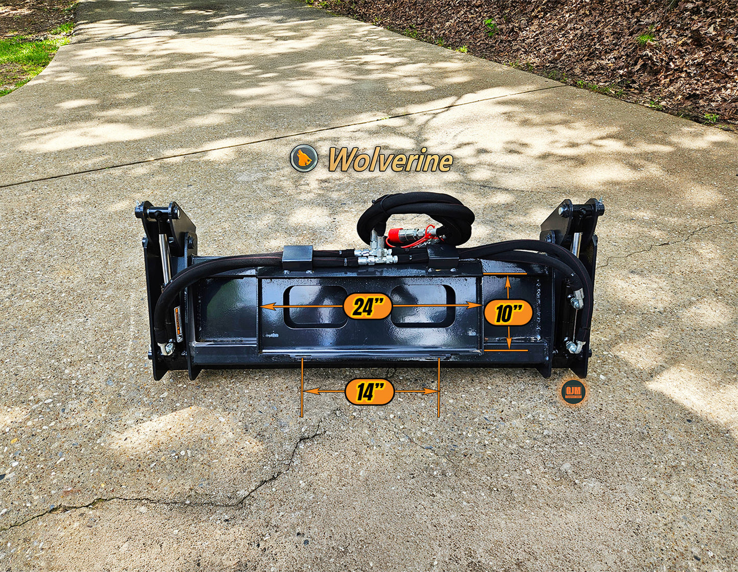 Wolverine 48" Mini Skid Steer 4-n-1 Combination Bucket