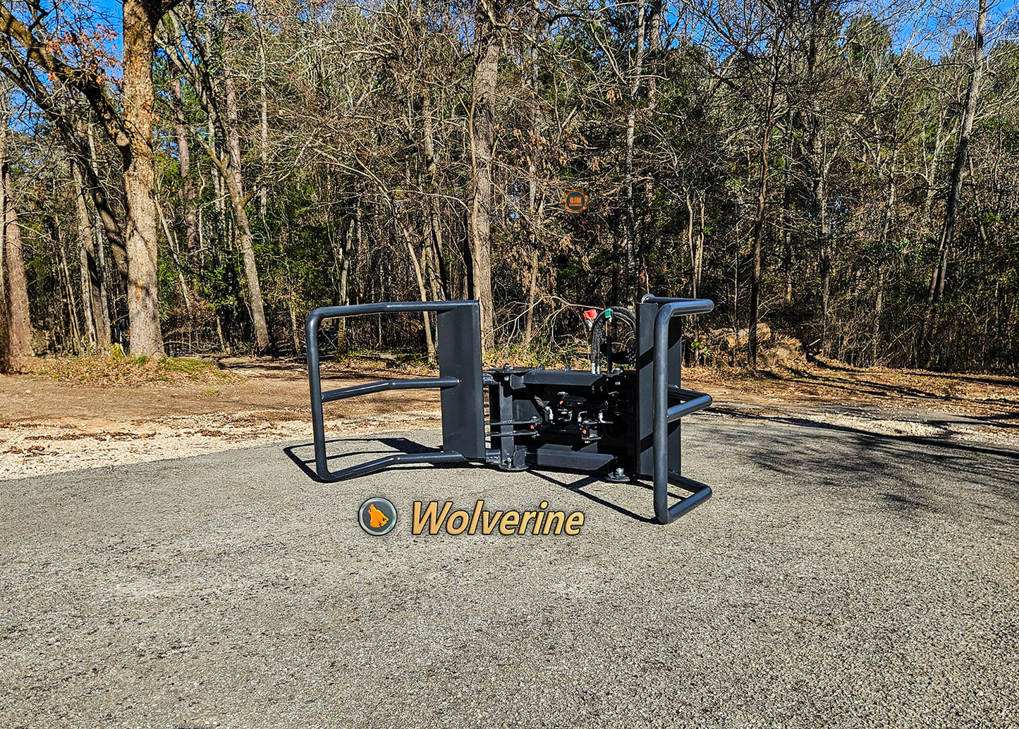 Wolverine BSH-12-75D Skid Steer Hydraulic Bale Squeeze
