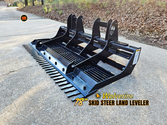 Wolverine 78" Skid Steer Land Leveler