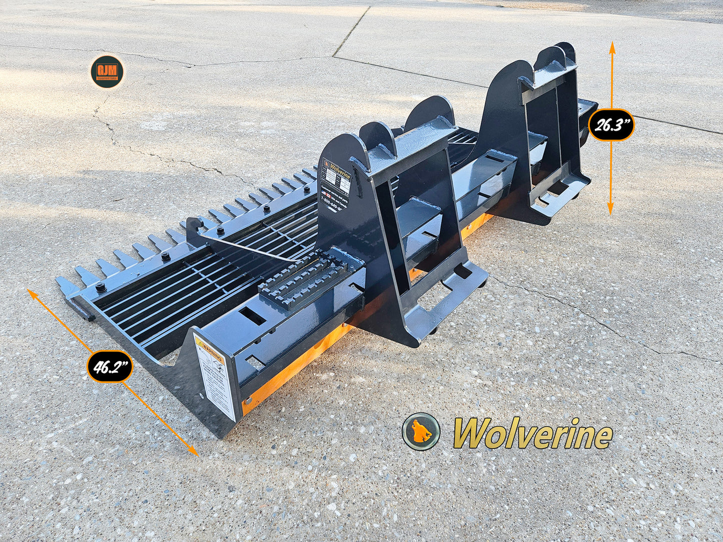 Wolverine 78" Skid Steer Land Leveler