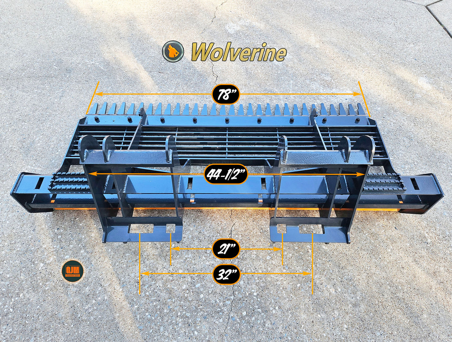 Wolverine 78" Skid Steer Land Leveler
