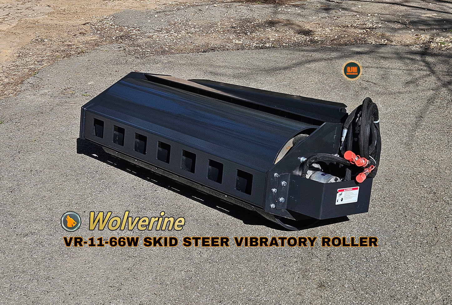 Wolverine VR-11-66W Skid Steer Vibratory Roller
