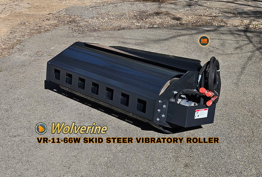 Wolverine VR-11-66W Skid Steer Vibratory Roller