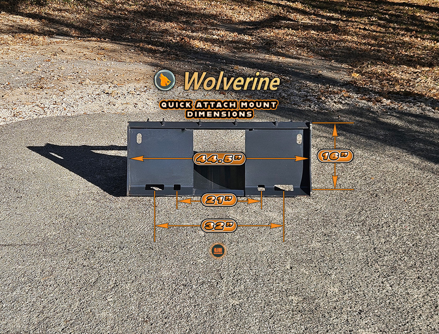 Wolverine TD-13-36R 36" Skid Steer Tree Digger