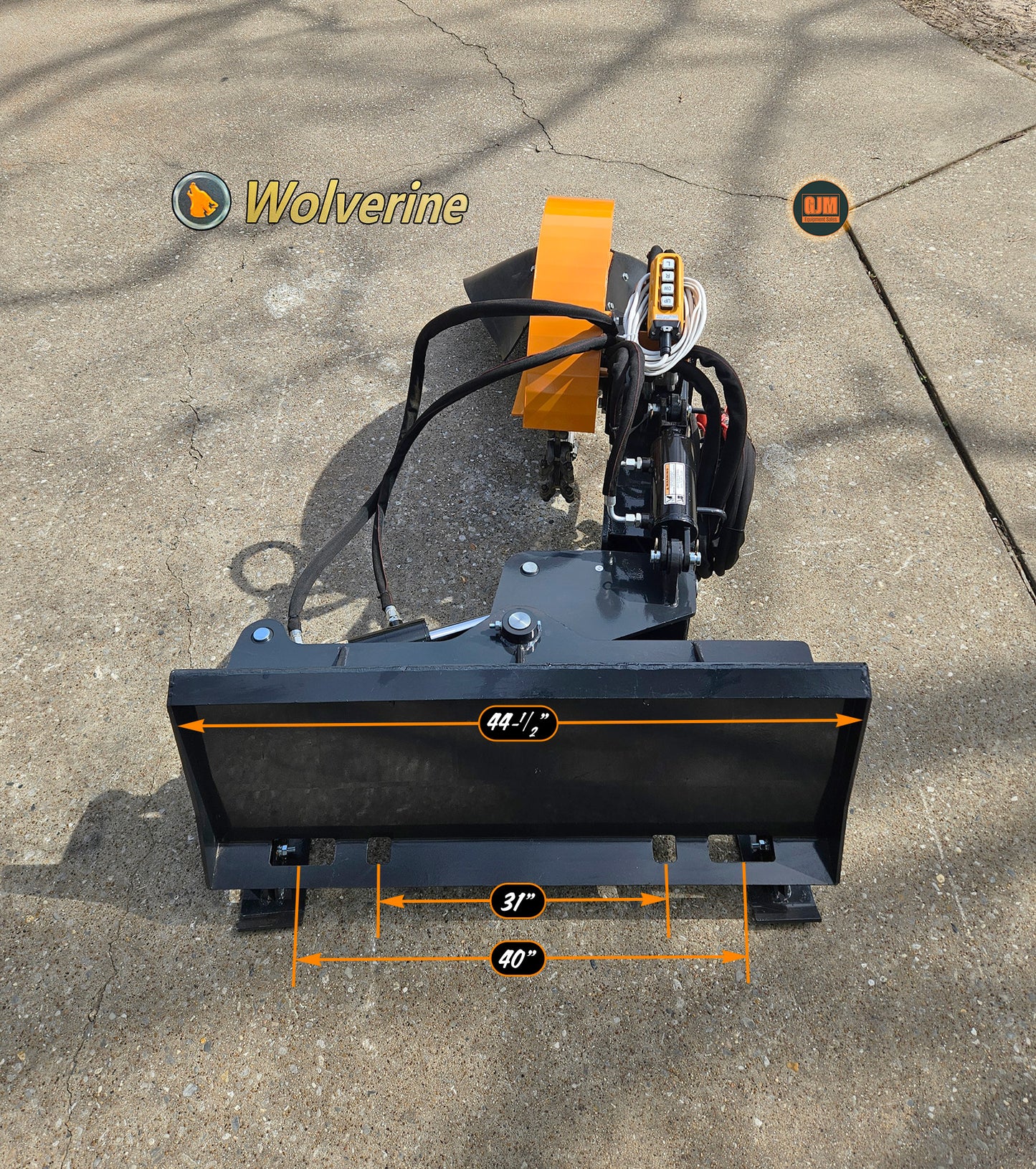 Wolverine SG-13-08D Skid Steer Stump Grinder