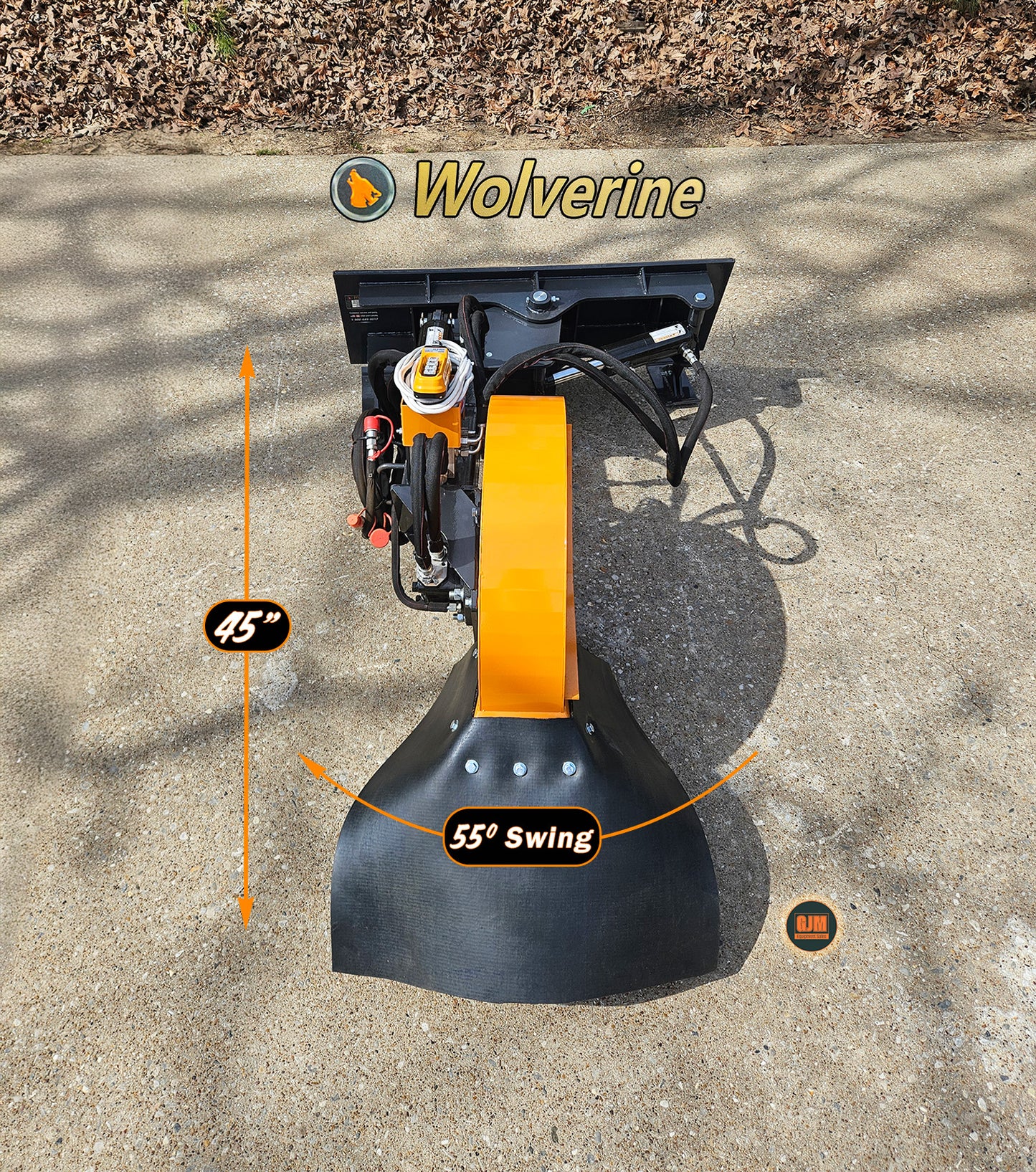 Wolverine SG-13-08D Skid Steer Stump Grinder