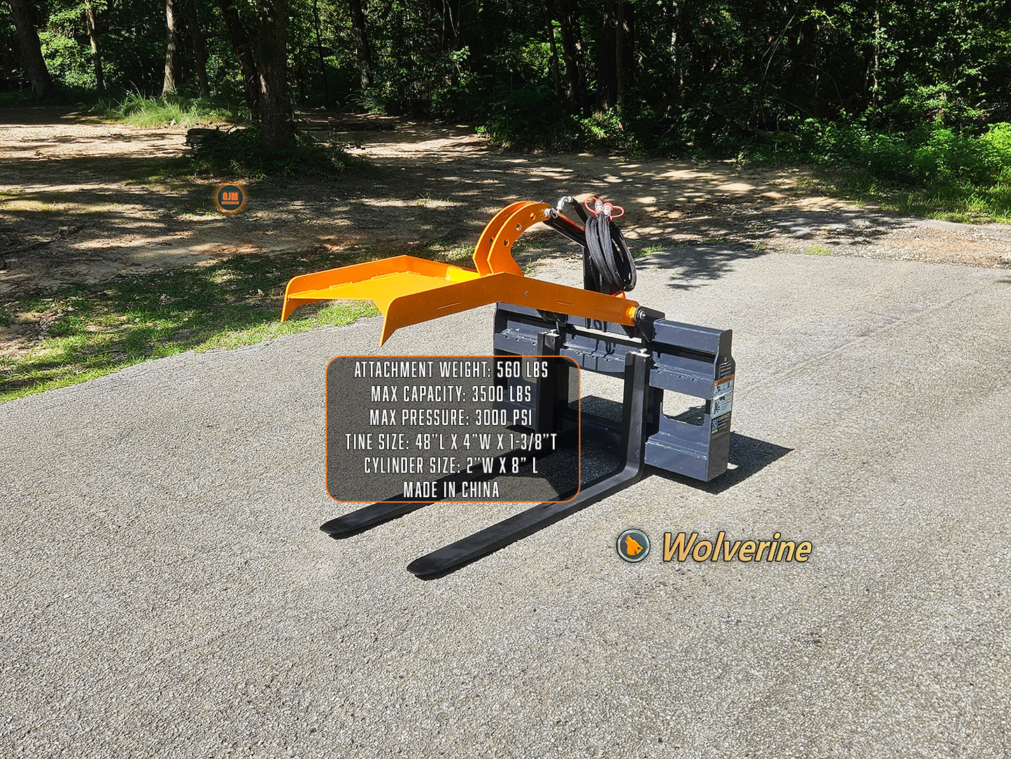 Wolverine FGP-11-3500G Fork Grapple