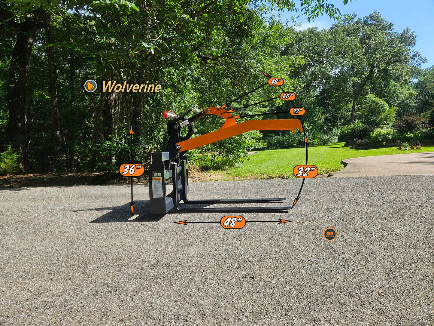Wolverine FGP-11-3500G Fork Grapple